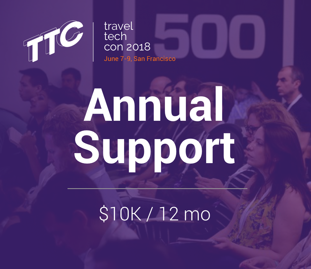 Direct access to Travel Tech Con startup community throughout the year. Gain exposure & deliver custom communication during three days of TTC18. Address the community via our meetups, startup events, newsletters, website, social channels throughout the year. Attract TTC startups to your / 3rd party startup programs via our pitch competition database. Access startups directly via partner mentorships. 